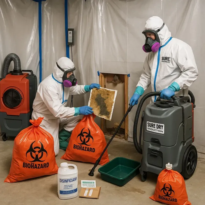Contaminated Water Handling Protocols process in Holden, MA